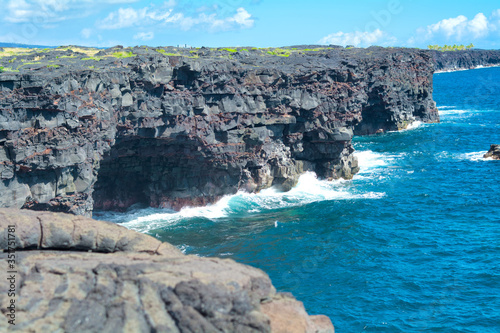 カラエ岬（サウス・ポイント）周辺の景色 ハワイ島 ハワイ・ボルケーノズ・ナショナル・パーク