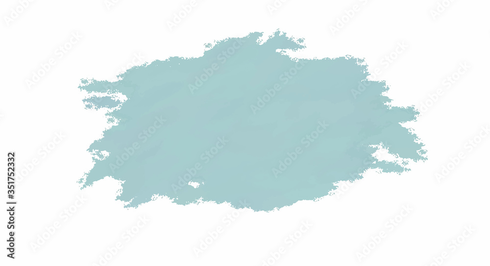 Blue watercolor background for your design, watercolor background concept, vector.