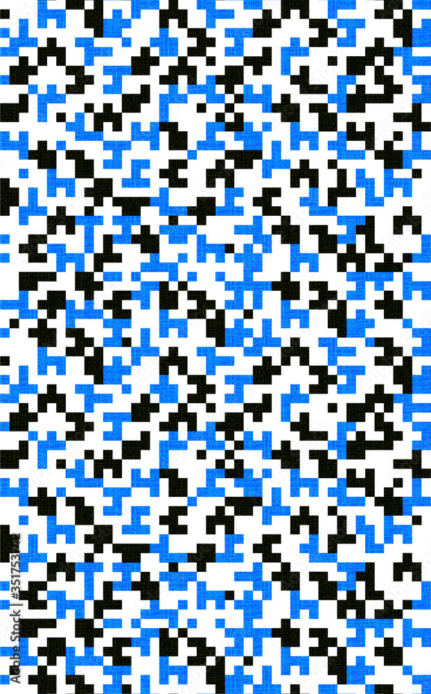 Fototapeta premium Elagance mix object pattern with color backgound