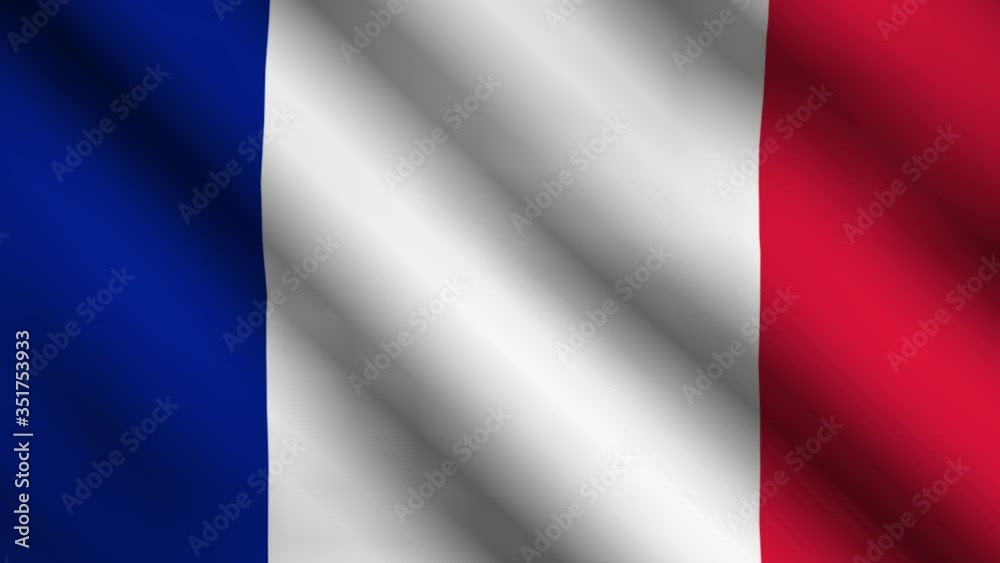image of the France flag waving image of the France flag waving