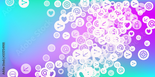 Social media marketing, Communication networking