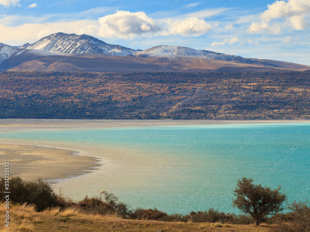Φωτογραφία Pukaki Lake, Mackenzie Basin, Southern island of New Zealand