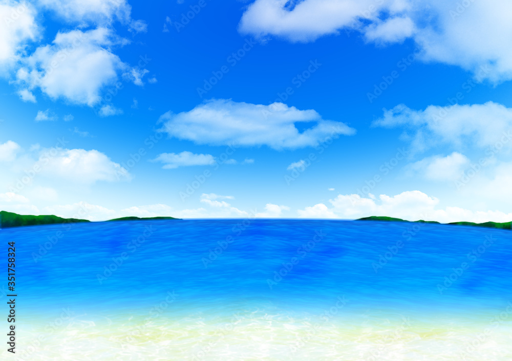 Obraz premium 南の海3