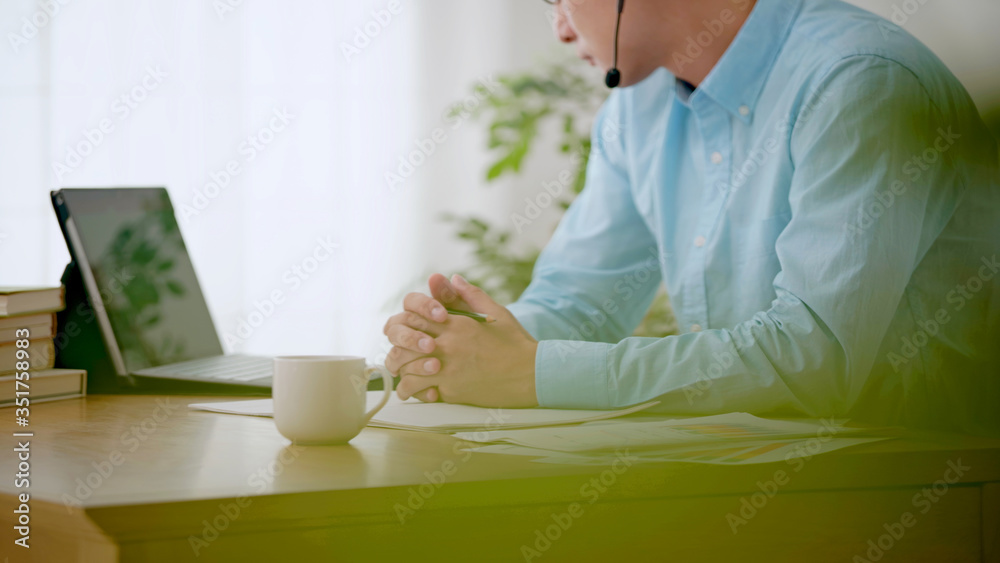 リモートワーク・男性