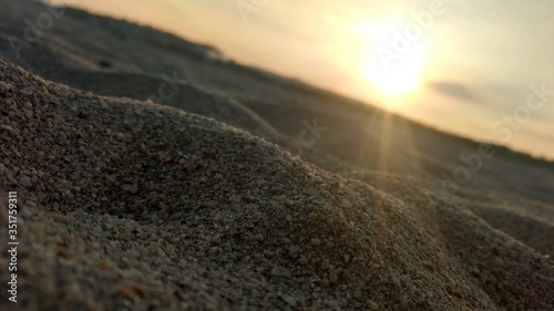 Wallpaper Mural sunset in the desert Torontodigital.ca