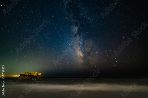 Milky Way on a Californian Beach!
