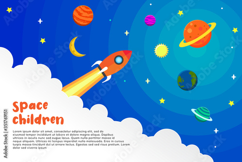 children space vector design