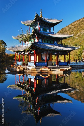  Black Dragon Pool in Lijiang, China