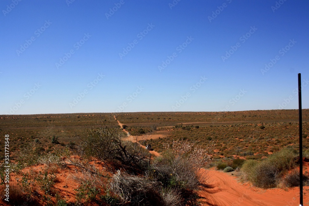 Simpson Desert with the French Line.