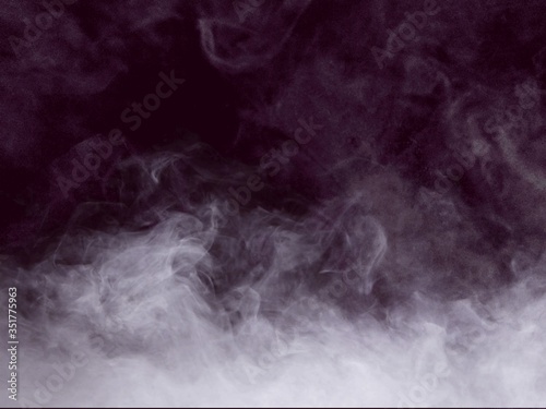 smoke and light dark background