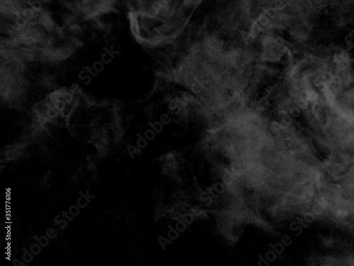 smoke on black background