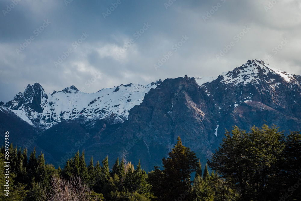 Bariloche, Argentina, Andean mountain range,