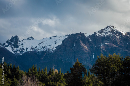 Bariloche  Argentina  Andean mountain range 