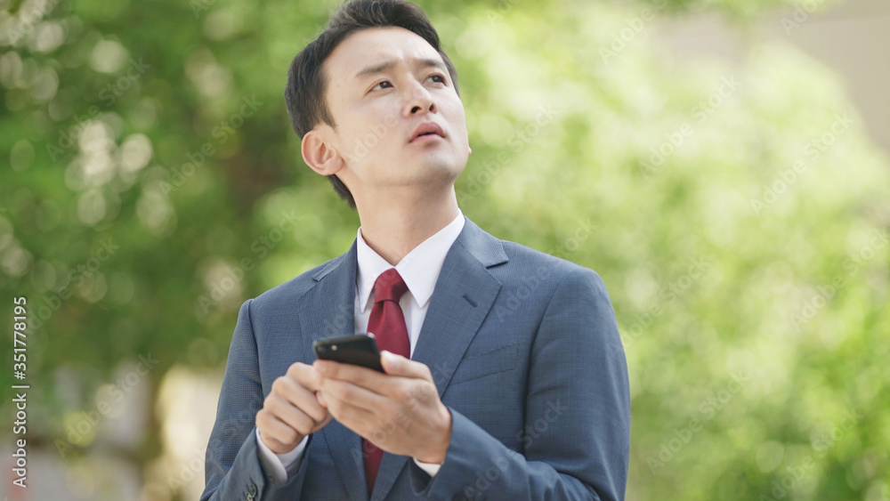 スマートフォン・ビジネスマン