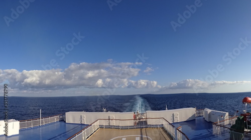 The view from ship in Japan