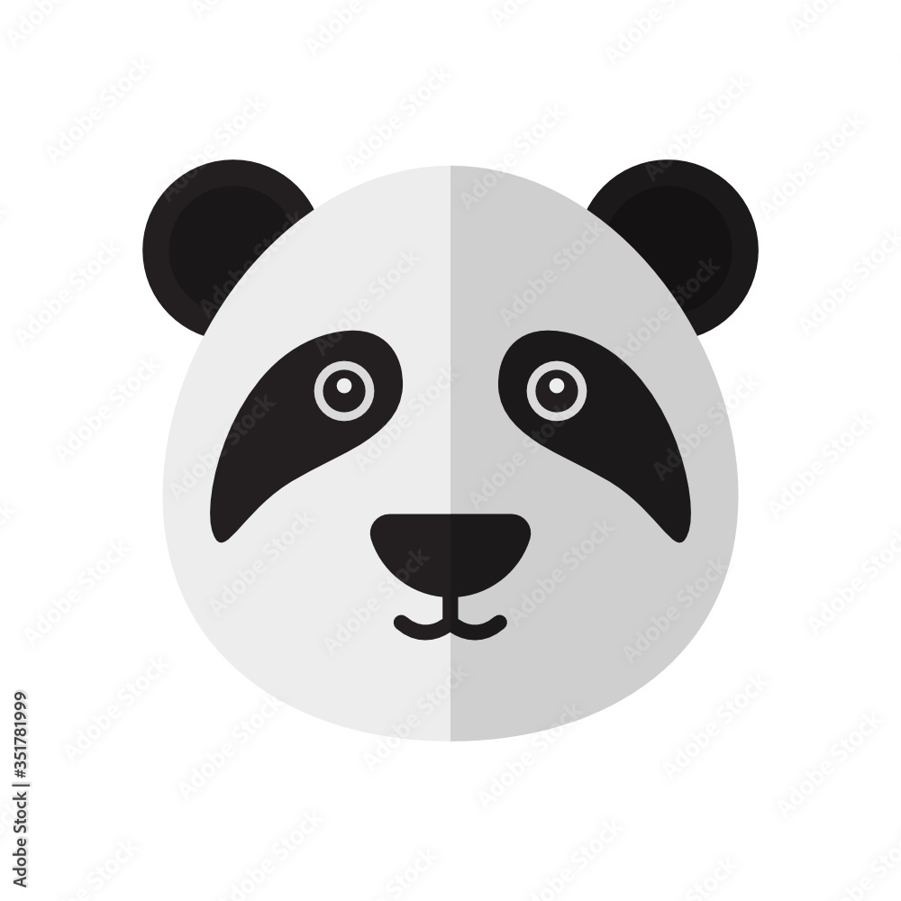 Fototapeta premium panda with a smile