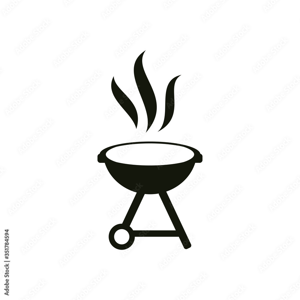 Grill graphic design template vector isolated Grill graphic design template vector isolated
