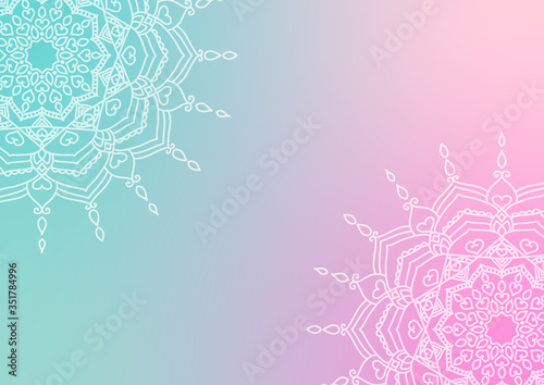 マンダラ　カード　背景  mandala card