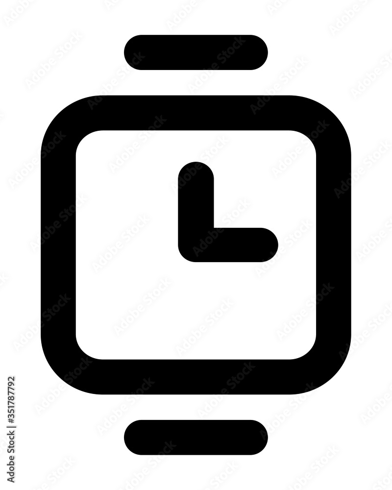 New Clock icon vector for web and app New Clock icon vector for web and app
