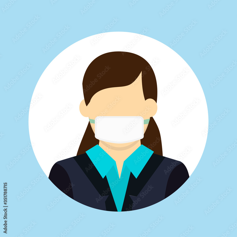 Safety sign, Wear dust mask.Medical mask icon isolated.Safety breathing masks. Safety sign, Wear dust mask.Medical mask icon isolated.Safety breathing masks.