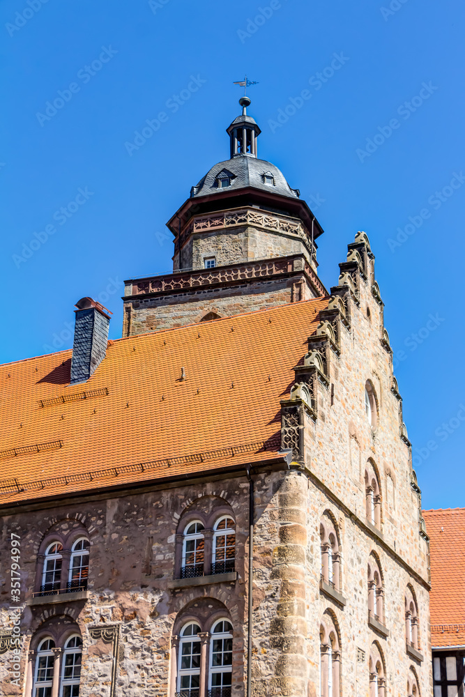 Evangelische Walpurgiskirche in Alsfeld im mittelhessischen Vogelsbergkreis