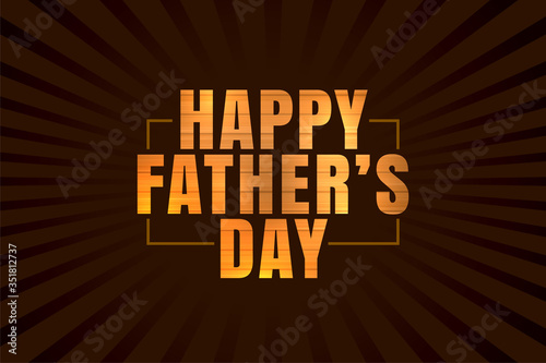 happy fathers day celebration event poster design