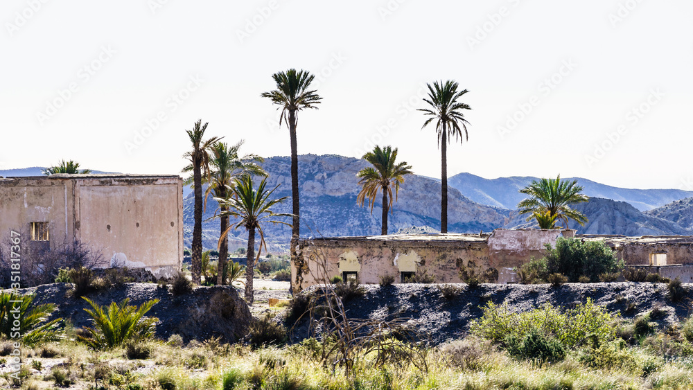 Movie location in Sierra Alhamilla, Spain Movie location in Sierra Alhamilla, Spain
