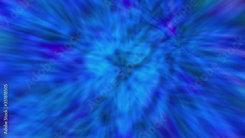 Slow Motion Dreamlike Psychedelic Blur footage background of motion surface of trendy colorful original Abstraction Art pattern flow. Moving Seamless loop psychotherapy.