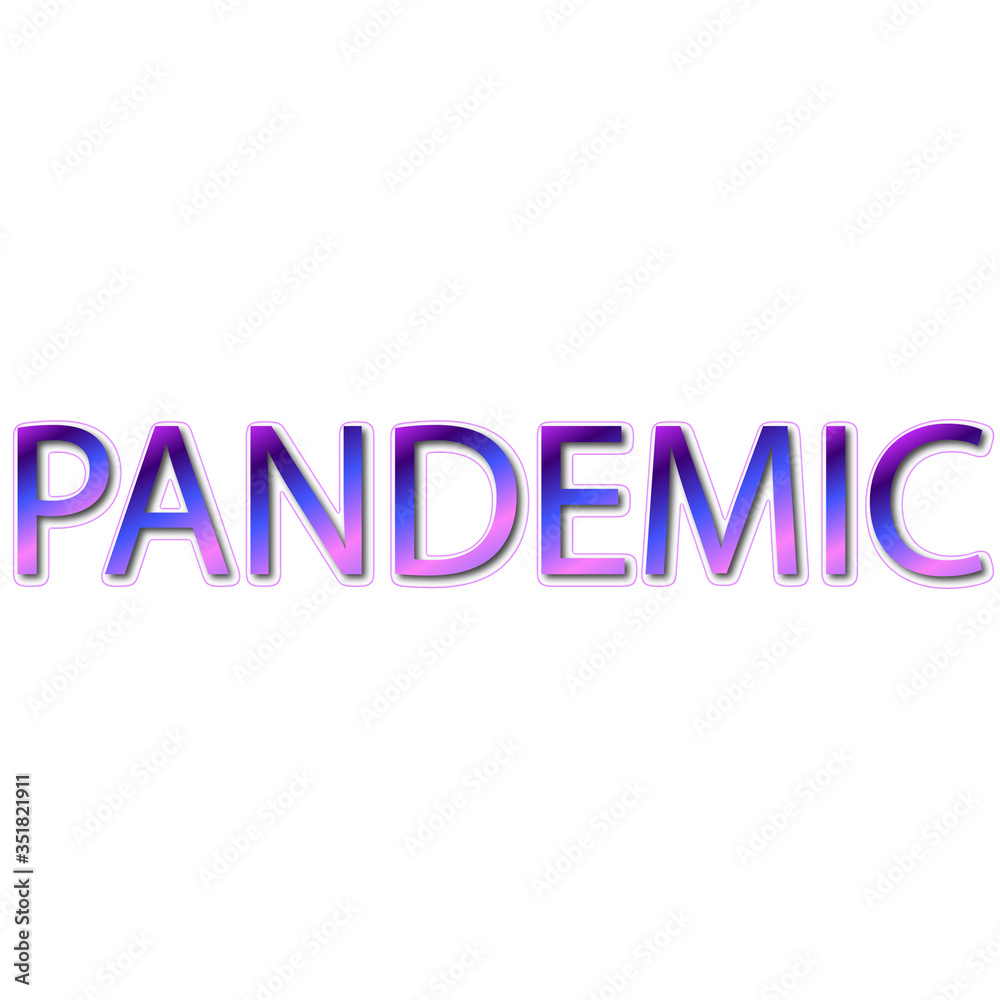 Pandemic Gradient Color Soft Shadow