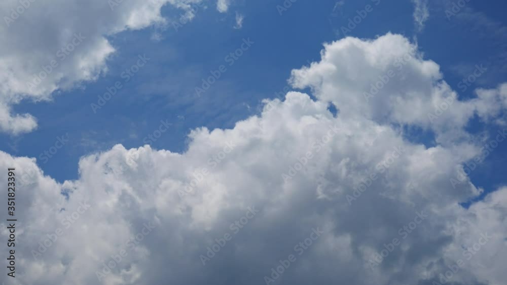 cloud and blue sky in Japan. without sounds x10 speeds cloud and blue sky in Japan. without sounds x10 speeds
