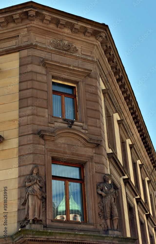 Obraz premium Altbau in Bad Säckingen am Rhein