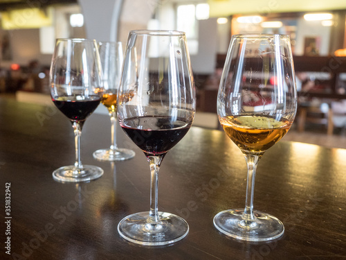 Port and wine tasting in the port cellars of porto portugal