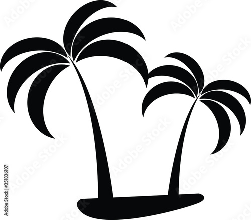 palm tree vector