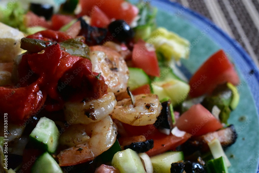 salad with mushrooms salad with mushrooms
