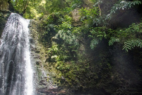 walk and discover the prego salto waterfall on the island of sao miguel  azores