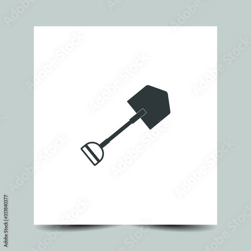 Construction Shovel vector