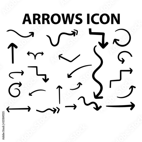 hand drawn arrows