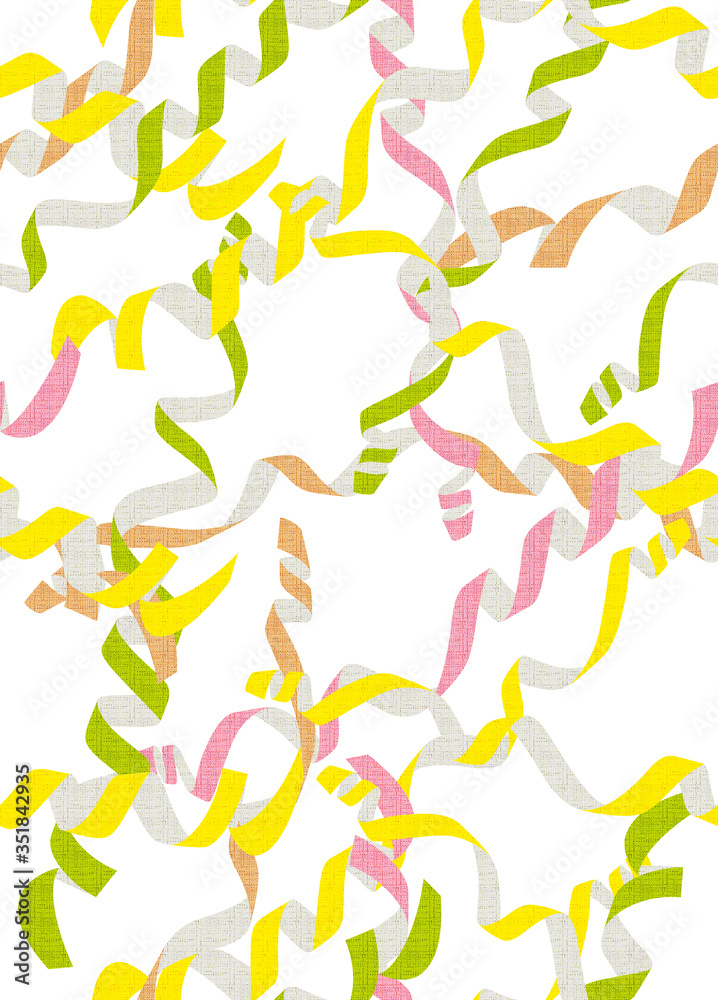 Obraz premium Elagance mix object pattern with color backgound
