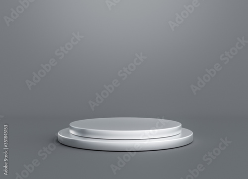 Pedestal geometric or cylin...
