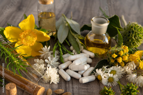Foto Plant-based preparation for self-healing