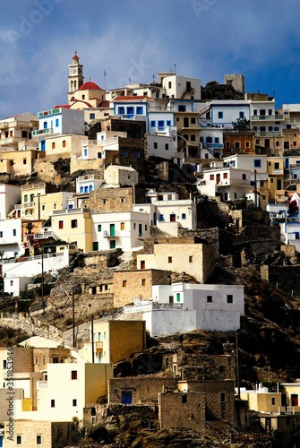 Greece, Karpathos island, the village of Olympos. © Theastock