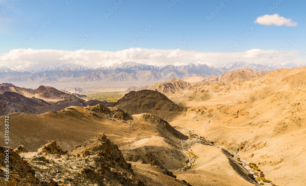 Landscape view of Ladakh India. Landscape view of Ladakh India.