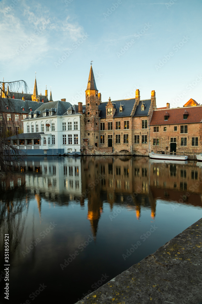 Views of the city of witches in Europe, Belgium