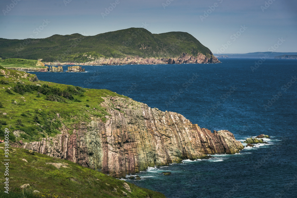 Coastline of Avalon Peninsula, Newfoundland and Labrador 