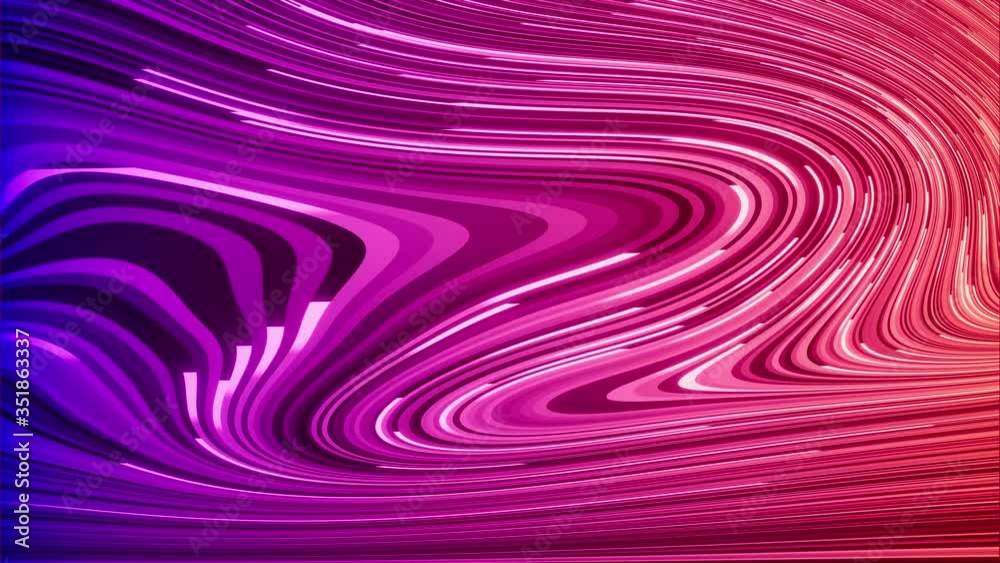 abstract background with pink circles. Motion lines 3d annimation movement abstract background with pink circles. Motion lines 3d annimation movement