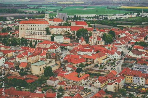 Mikulov city view