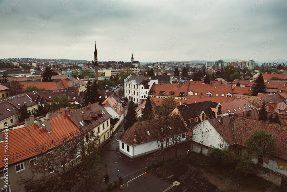 Obraz premium Eger city view