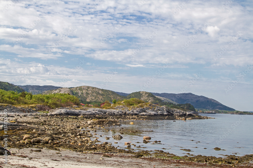 Felsstrand an der Atlantikküste