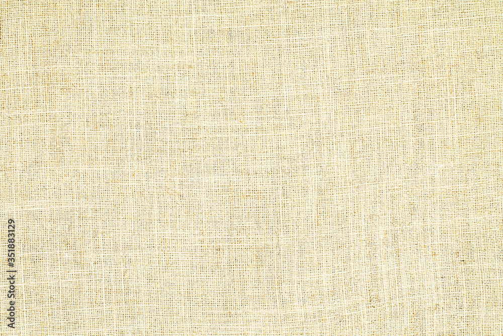 Fototapeta premium Natural linen material textile canvas texture background