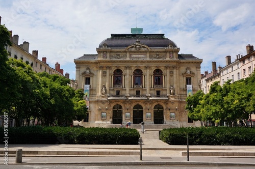 Billede på lærred the Celestin Theatre in Lyon